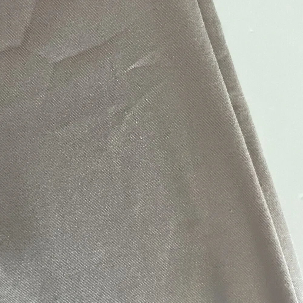 Valentino Roma Spa Pants Womens Size 2 Italy Size 38/2 Raw Hem Cream Gray Taupe - Picture 15 of 16